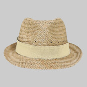 OTTO Natural Straw Fedora