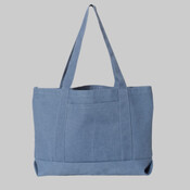 Pigment-Dyed Premium Canvas Tote