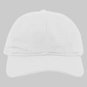 Brushed Cotton Twill Hook-And-Loop Adjustable Cap