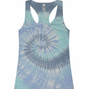 Tie-Dyed Racerback Tank Top