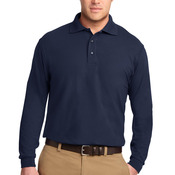 Tall Silk Touch Long Sleeve Polo