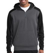 Tech Fleece Colorblock 1/4 Zip Hooded Sweatshirt