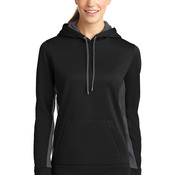 Women's Sport Wick ® Fleece Colorblock Hooded Pullover