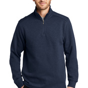 Slub Fleece 1/4 Zip Pullover