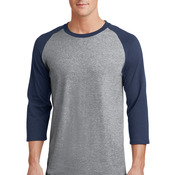 Core Blend 3/4 Sleeve Raglan Tee