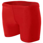 Ladies' 4" Inseam Compression Shorts