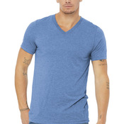 Unisex Triblend Short Sleeve V Neck Te