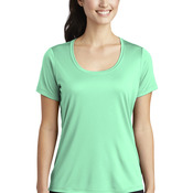 Ladies Posi UV ® Pro Scoop Neck Tee