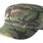 Distressed Military Hat