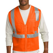 Ansi 107 Class 2 Mesh Zippered Vest