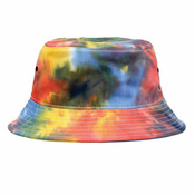 Tie-Dyed Bucket Hat