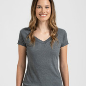 Women's Poly-Rich V-Neck T-Shirt