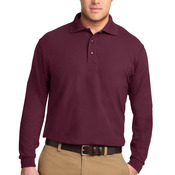 Silk Touch Long Sleeve Polo