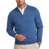 Cotton Stretch 1/4 Zip Sweater